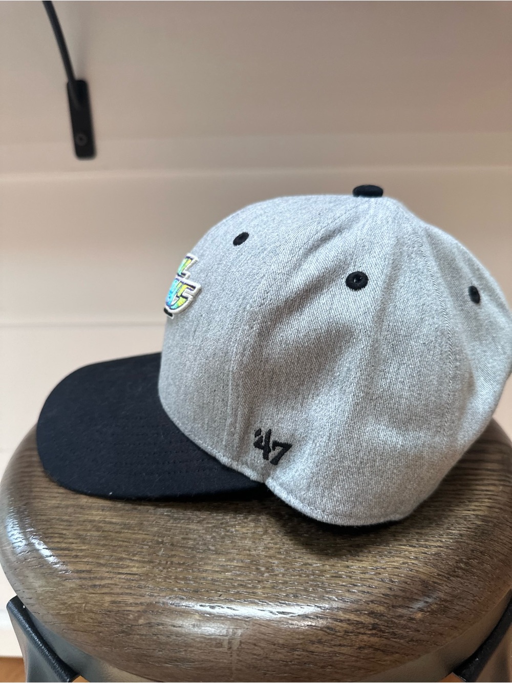 Tampa Bay Devil Rays SnapBack - Gray & Black - Picture 2 of 5